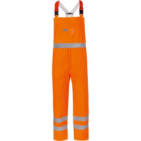 Feldtmann Warn- & Schnittschutz-Latzhose PLATANE 22782 Gr. 58 orange