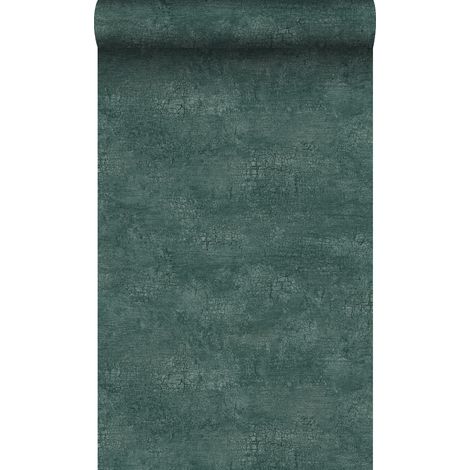 papier peint imitation pierre vert émeraude  - Origin Wallcoverings (1/5)