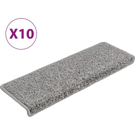 Maison Exclusive - Stufenmatten 10 Stk. 65x21x4 cm Grau Rechtecki