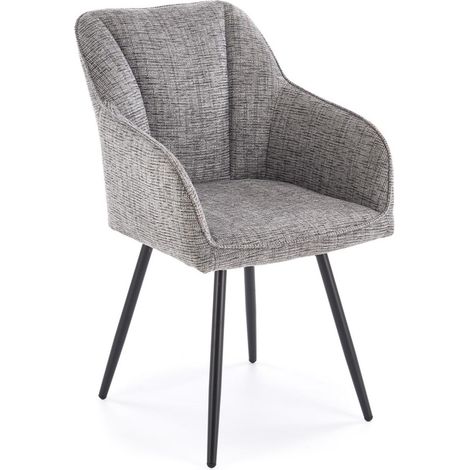 Silla Houston 2044, Gris, 85x50x60cm, Tapiz, Metálico (1/5)