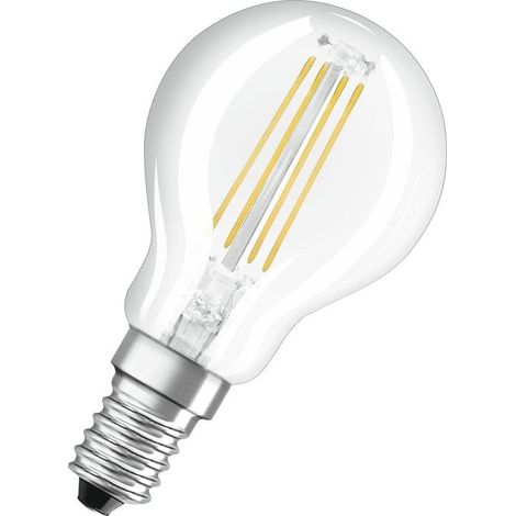 Lampadina LED Osram Star Classic P40 CL 4W 2700K E14 (1/2)
