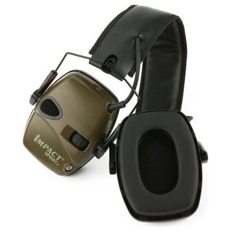 Impact Sport Series Noise Canceling und Electronic Noise Canceling Kopfhörer Armeegrün Modell 1030942 (1/5)