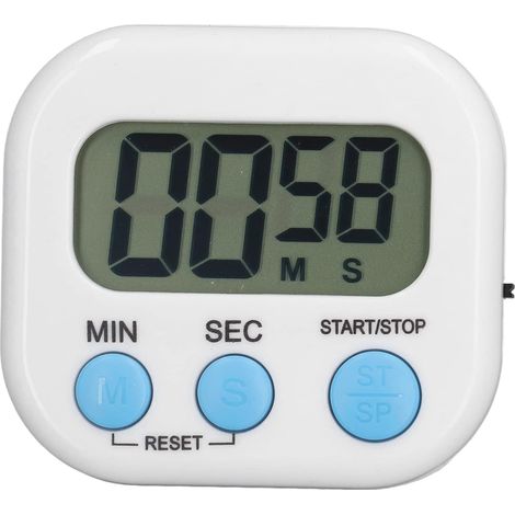 Minuteur électronique à piles AAA avec grand écran et compte (1/5)