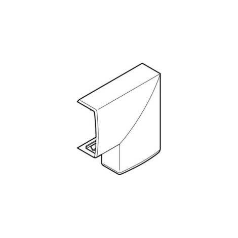 Legrand – Angle plat pour moulure Keva 50mm x 20mm – PVC blanc artic – Angle 90° pour intégration électrique – Accessoire pour goulotte électrique (1/5)
