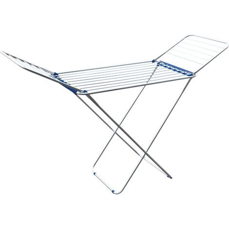 Tendedero plegable Manma 2 alas de aluminio 176x55x92cm (1/5)