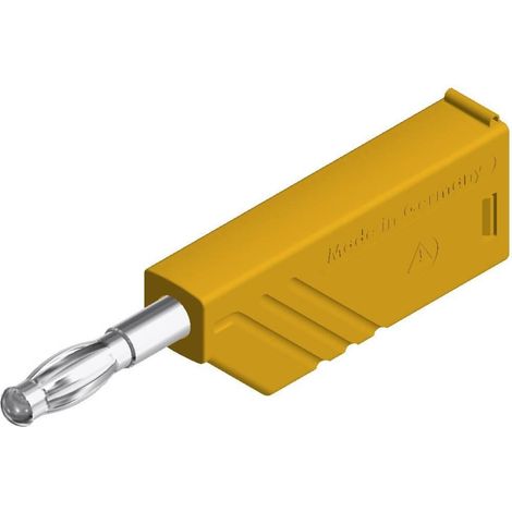SKS Hirschmann LAS N WS 934100103 conector banana amarillo