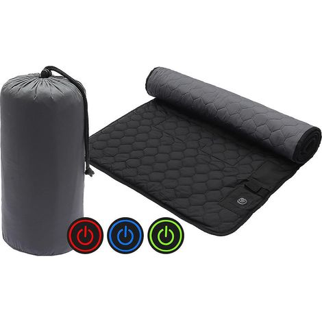 Winterheizmatte USB-Heizmatte Schlafmatte Camping Wärmematratze Temperatur einstellbar Warm Zehn
