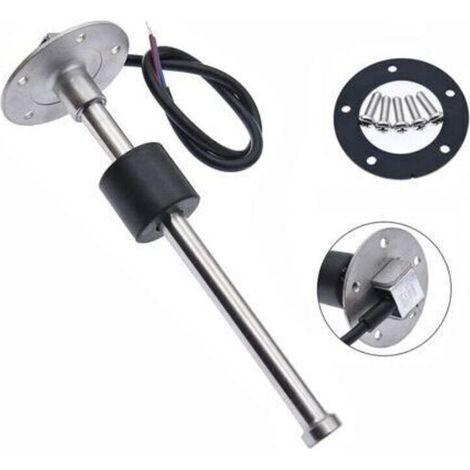 Capteur de niveau de carburant et d'eau en acier inoxydable 316 – Longueur 450 mm – Résistance à la corrosion – Anti-vibration et anti-explosion (1/5)
