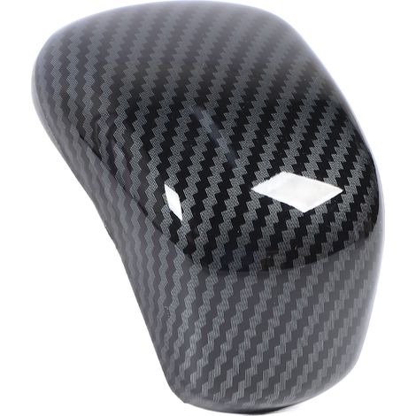 Couvercle de garniture de pommeau de levier de vitesse, motif en Fiber de carbone, protection résistante à l'usure pour Triton L200 2023 à 2024 (1/5)