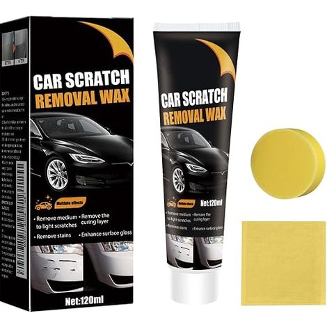 Car Scratch Remover with Sponge 120 ml (1/5)