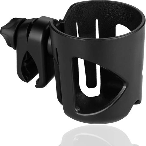 Portabicchiere universale per deambulatore, sedia a rotelle, deambulatore, portabottiglie girevole a 360° per sedia a rotelle, Wa (1/5)