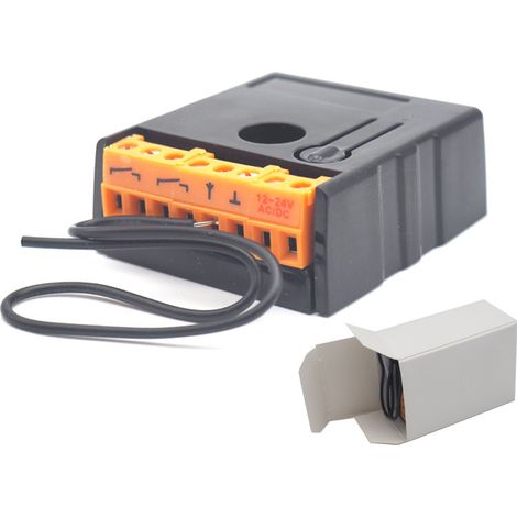 Steuereinheit für motorisierte Schranken – Kompatibel mit Funksteuerungen – Stromversorgung 12 V / 24 V DC oder AC