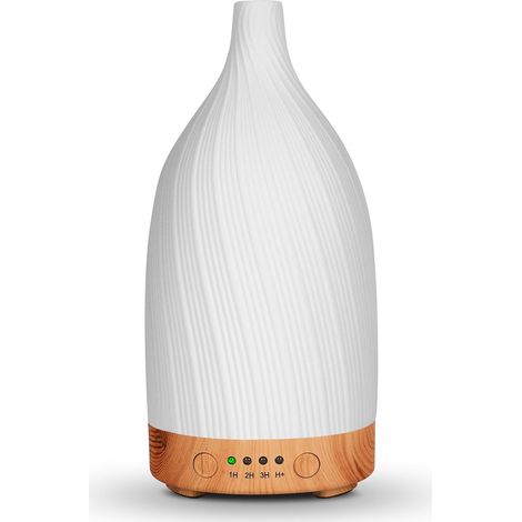 Diffuseur huiles essentielles 100 ml céramique - Minuterie 7 couleurs (1/5)