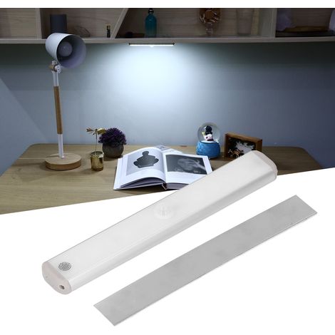 Berührungsempfindliches LED-Nachtlicht mit Infrarot-Anwesenheitssensor, USB-aufladbar und dimmbar, verwendbar als Arbeitsleuchte, Nachttischlampe, Flurleuchte oder Schrankleuchte (Einzelgerät). (1/5)