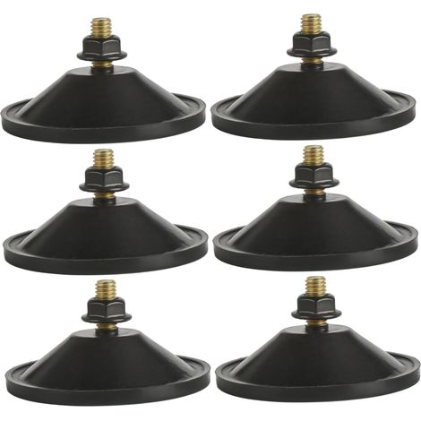 Ventouses avec vis, robustes en PVC de 2 pouces écrou sécurité pour (1/5)