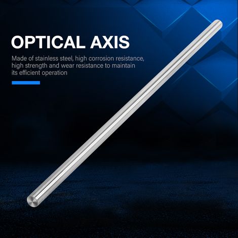 Stück 15 mm 500 mm Lineare verchromte Kohlenstoffstahlstange Gehärtete zylindrische Stange (1/5)