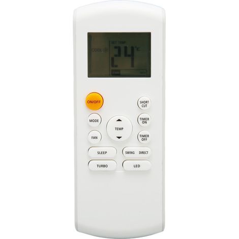 Télécommande Climatiseur - Rétroéclairage LED - Compatible Série RG57 BGE (RG57B1 RG57B2 RG57B RG57A RG57A6) - 1 Pièce (1/5)