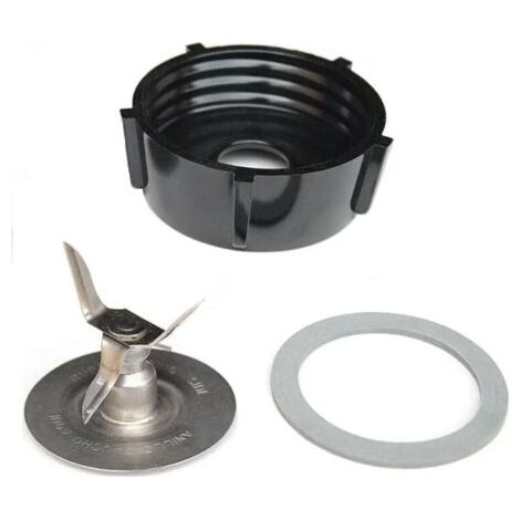 Juego de cuchillas de repuesto para batidoras Oster – Cuchillas de acero inoxidable de doble cara – 2 juntas de goma – Rendimiento de mezclado mejorado – Crezuo