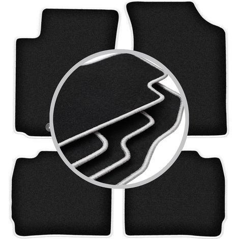 Tapis de sol Carlux argentés pour : Hyundai Accent MC à hayon, berline (2005-2011) (1/5)