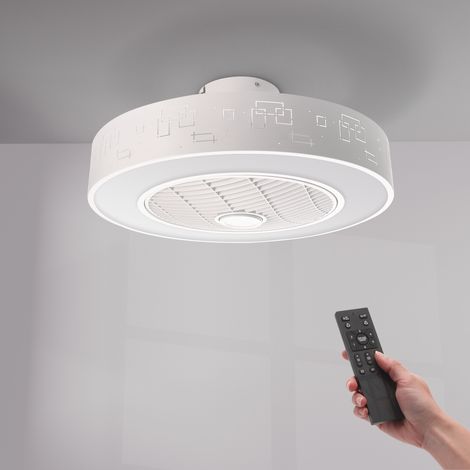 Ventilateur de Plafond LED Plus Bâtons CCT - Ledme - LM8088