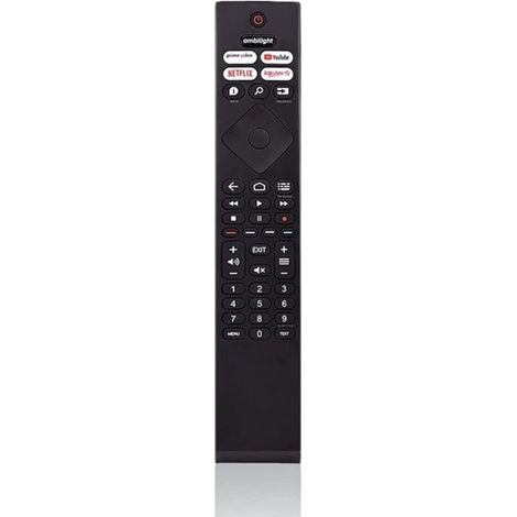 TéLéCommande de Remplacement pour Philips Ambilight 4K Ultra HDR OLED Android Smart TV 398GR10BEPHN0041BC BRC0984501/01 (1/4)