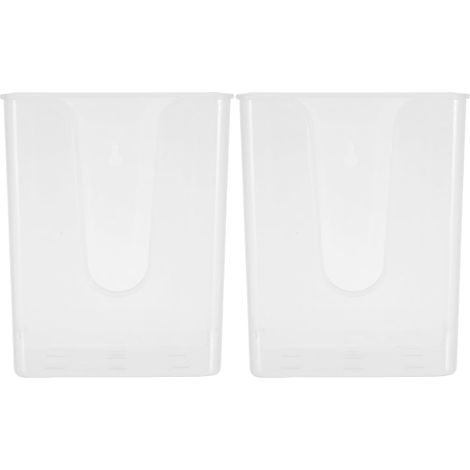 2er Set Farn Wandpflanzgefäße Transparente Hängeblumentöpfe
