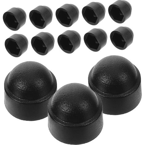 de 25 capuchons de protection noirs en plastique pour vis de (1/5)