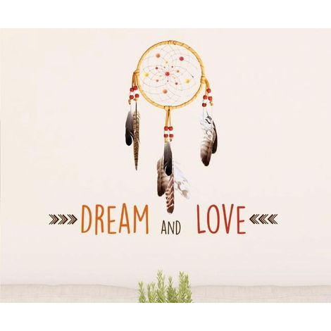 Stickers Muraux Style Indien - Dream and Love