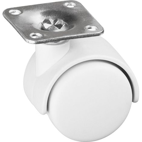 Metafranc 802150 Doppio Rullo Ø 40 mm, 38 x 38 mm, in plastica, Cuscinetto a Scorrimento (1/3)