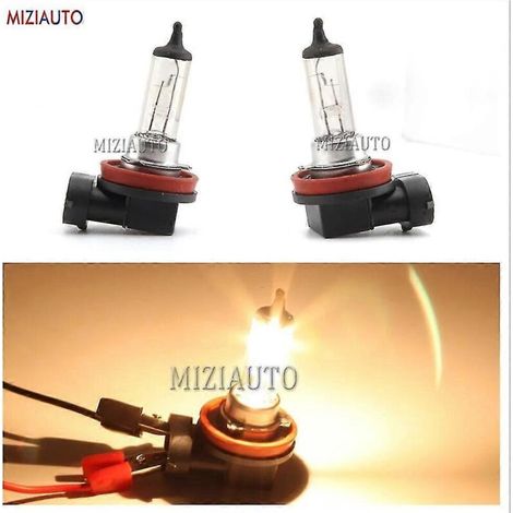 Phares antibrouillard avant à LED et halogènes pour Mitsubishi Outlander 2016-2019 - Accessoires de style automobile - 2 ampoules halogènes (1/5)