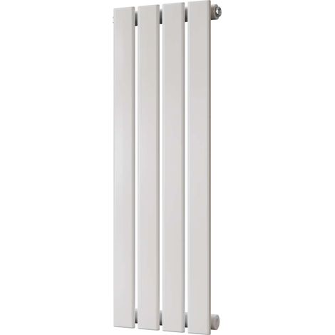 Typhoon - White Designer Radiator H800mm x W272mm Single Panel