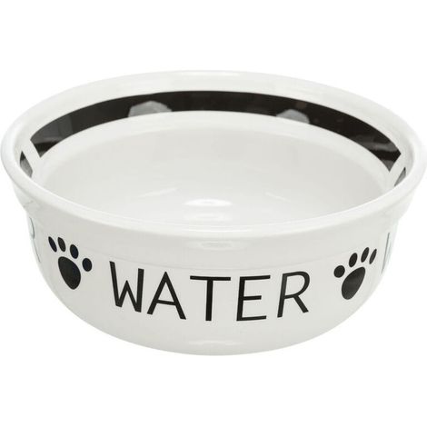 Ciotola per cani Trixie Bianco Nero Ø 13 cm 250 ml (1/5)