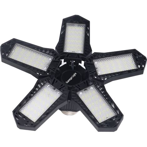 E27 20W 1500LM 5-armige, faltbare LED-Garagenleuchte, Werkstattleuchte, Innenbeleuchtung 85-265V, Mini 5-armige klassische Version (1/5)
