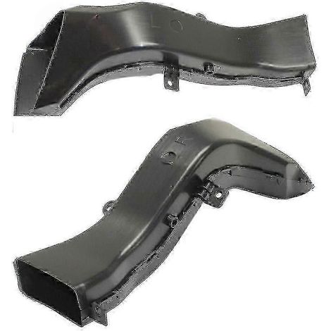 1 paire de supports de radiateur avant gauche et droit, conduits d'admission d'air en plastique noir 51748054229 51748054230 pour BMW Série 3 F30 F31 (1/5)