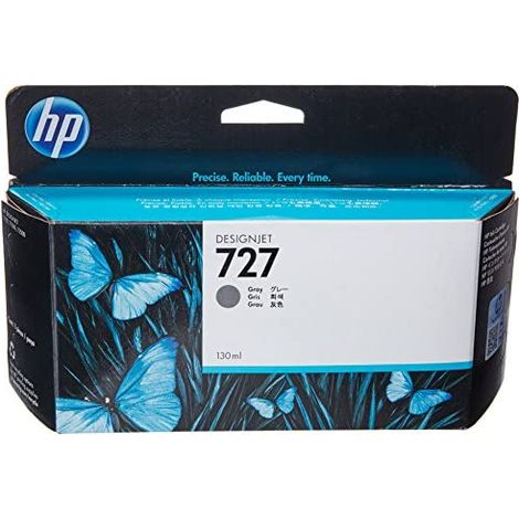 HP 727 130-ml Gray DesignJet Ink Cartridge cartucho de tinta 1 pieza(s) Original (1/5)