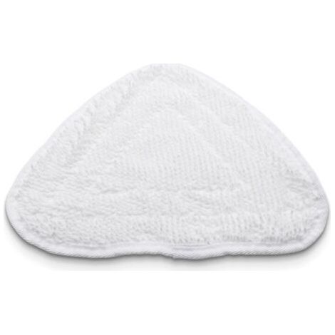 Lot de 5 chiffons de rechange, accessoire de couverture de vadrouille à vapeur en microfibre pour nettoyeur vapeur à jet chaud Vileda (blanc) (1/5)