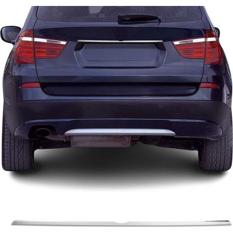 Couvercle de poignée de hayon pour BMW X3 F25 2010-2017 acier inox Chromé (1/5)