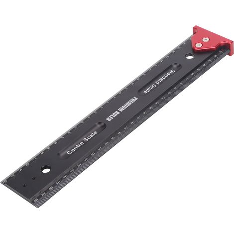 Messlineal für die Holzbearbeitung, multifunktionales Aluminiumlegierungs-Industriezubehör (1/5)