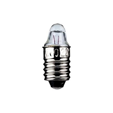 1 Ampoule E10 Lentille 2,2V DC 0,5W Pour Lampe De Poche