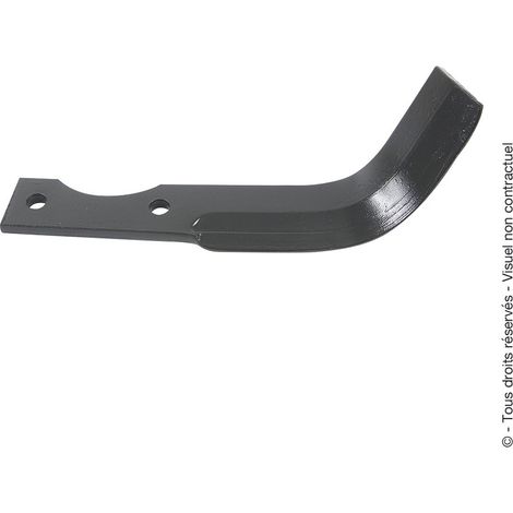 Couteau de fraise bineur adaptable gauche 195 mm Grillo CBGI195G