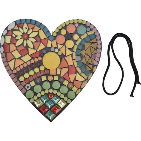 d amour en résine artisanale unique et colorée cadeau idéal (1/5)
