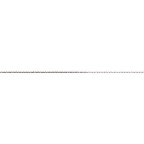Corda in poliammide Ø 3 mm. bianco 250 mt.