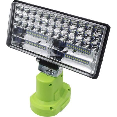 Applicable Lampe de travail sans fil multi-usage avec piles 18 V, parfaite pour les tâches de garage et de camping (20,3 cm) (1/4)
