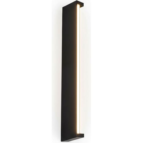 Applique murale de jardin CALEX-2 20W 1247lm 4200K blanc neutre IP54 étanche noir HOROZ (1/5)
