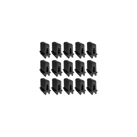 100pièces Clips De Fixation Pour Serre Plastique Pinces Pour Ombrage Et Filets Clips Pour Jardin Et Serre Réutilisables Pour Bâches Et Films Solaires