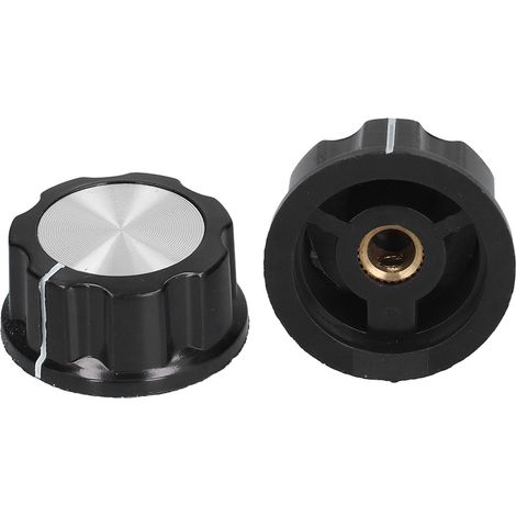 Bouton de potentiomètre 50 pièces, capuchon de réglage en plastique, diamètre 33mm, remplacement BEM‑A04, contrôle de vitesse (1/5)