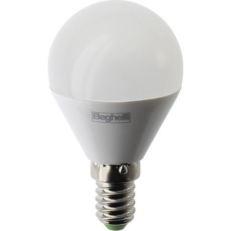 BEGHELLI KIT 4PZ 58047 SFERA E14  7W FRED 6500K Q.TA 5