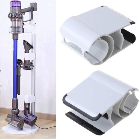 Kaelt - Fixation �� Clip de support de rangement pour aspirateur sans fil Dyson V7 V8 V10 V11, accessoire Durable, pratique et de haute qualit�� (1/5)