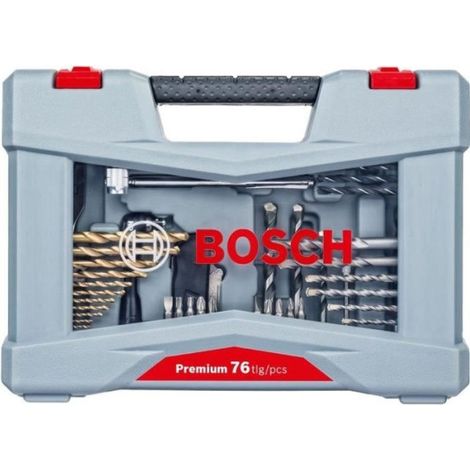 Coffret premium perçage - vissage de 76 pcs- BOSCH (1/2)