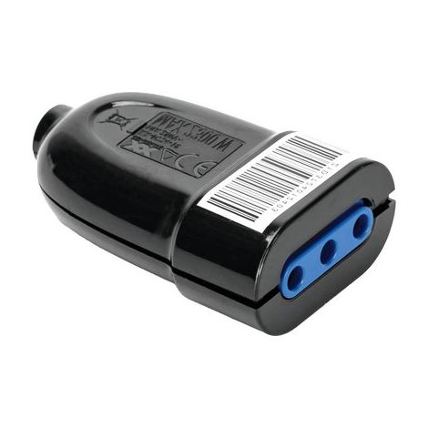 Presa Mobile Aigostar Nero 2P con T 10A 12 Pezzi